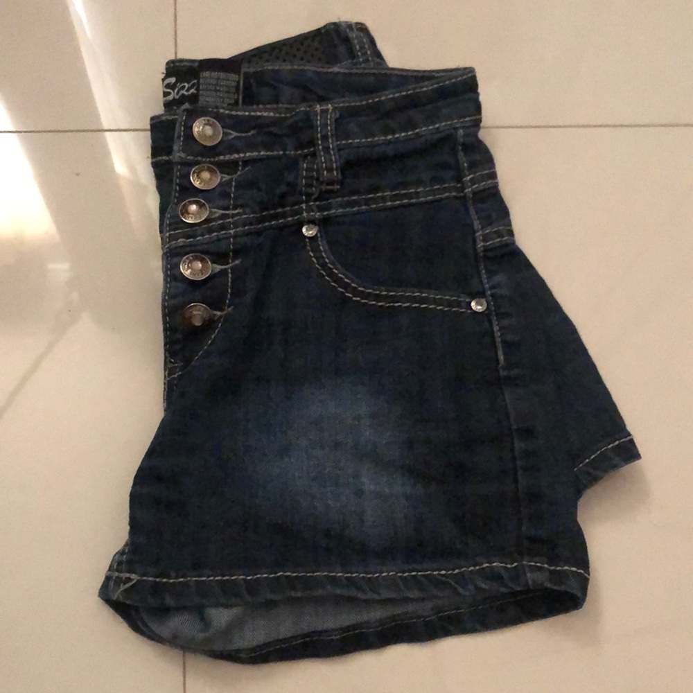 High Waisted Jean Shorts